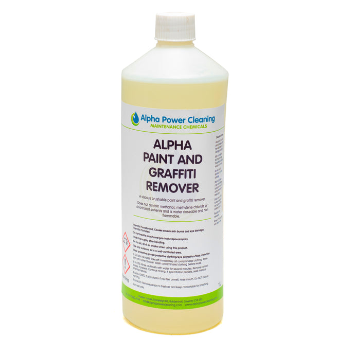Alpha Paint and Graffiti Remover